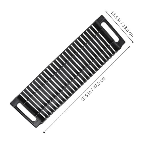 Image of VILLCASE Dual-Ear Anti-Static Bar Frame 25-Slot PCB Rack Circuit Board Storage Stand Set of 2 ESD Static-Resistant Frames 18.30X5.70X3.14 Inches for Electronic Assembly