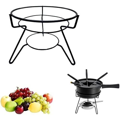 Conjunto Para Fondue Anti-aderente Preto Alta Qualidade