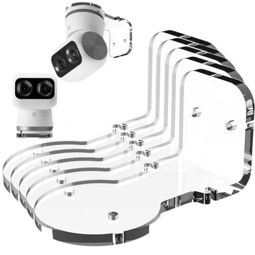 AZURAOKEY �ǎ��t���A�N�����u���P�b�g Eufy Security �����J��S350�Ή� �A�N�����Ď��u���P�b�g �ڒ��܂ƃl�W�t�� ����/���O�p �J�����A���O�� 5�p�b�N