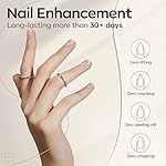 modelones Builder Nail Gel, 7-in-One Clear Builder for Nails, LED Lamp Cured Color Base Coat Strengthener Thickening Extension Rhinestone Glue Gel Polish in a Bottle for DIY Home Salon Gifts - Image 4