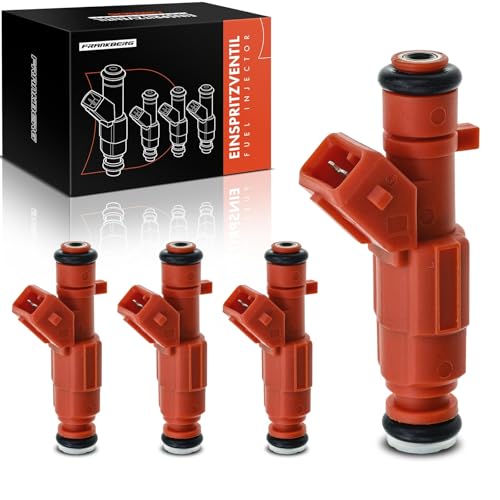 Frankberg 4x Einspritzventil Einspritzdüse Injektor Kompatibel mit 145 146 1996-2001 156 1997-2006 166 1998-2007 GT 2003-2010 Replace# 0280155769