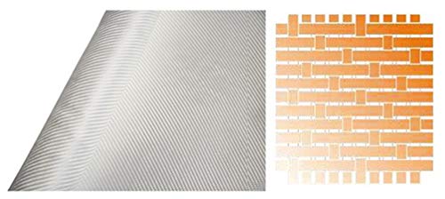 Tissu en fibre de verre 290 GSM Osculati haute densite pour reparation de coque