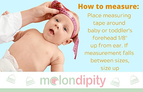 Melondipity Baby Boy Baseball Cap For Infants, Toddlers, Newborn - Cute Baby Sun Hat For Summer, Spring, Autumn - Personalized & Customized Keepsake Cap With Button Closure, Sun Protection (Navy Blue) #TOP7