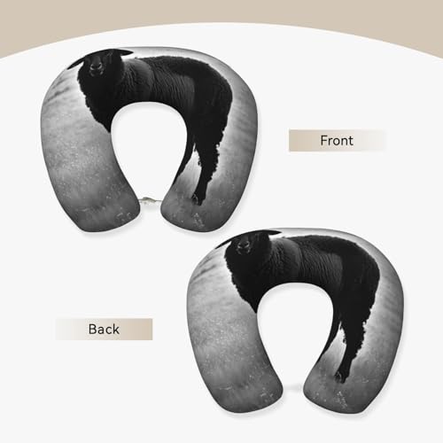 Almohada cervical de espuma viscoelástica semiflexible miniatura 3