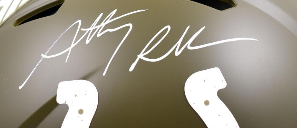 Anthony Richardson Autographed Colts F/S STS Speed Authentic Helmet - Fanatics White