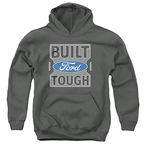Ford Trucks Built Ford Tough Unisex Youth Pull-Over Hoodie for Boys and Girls