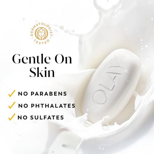 Image of Olay Beauty Bar, Ultra Moisture,10x More Moisturizers, 24 /7 Soft & Smooth Skin, Gentle Cleanse on Face & Body, Vitamin B3 Complex, For All Skin Types, Shea Butter Scent, 3.75 oz, (Pack of 8)