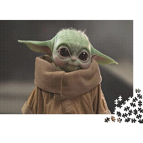Puzzle Madera Baby Yoda ¿Dónde Comprar? Puzzlopia.es Tienda de
