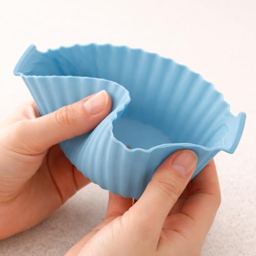 HARKOIZ Air Fryer Silicone Liners 6 Pack - Image 6