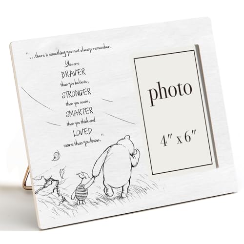 Pooh Bear Inspirational Quote Picture Frame