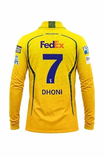 Image of New CSK Jersey 2026|CSK Jersey for Men