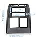 HECASA Double DIN Dash Radio Bezel Compatible with 1997-2002 Jeep Wrangler TJ Radio Stereo Dash Bezel Center Trim Panel