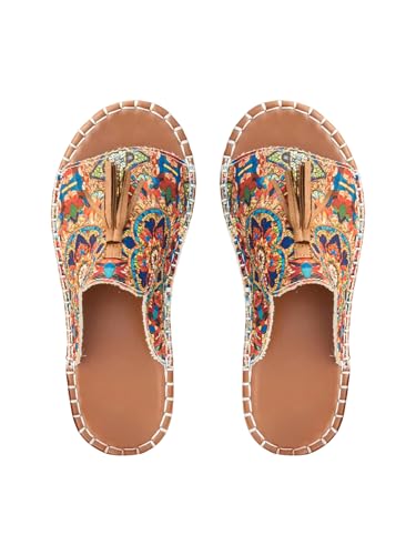 Verdusa Women's Boho Sandals 2025 Casual Summer Flat Sandals
