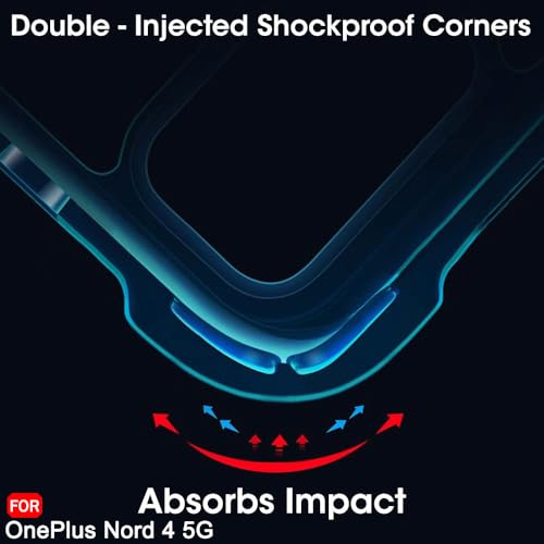 Image of TheGiftKart Crystal Clear Back Cover Case for OnePlus Nord 4 5G | Shock Proof 360 Protection | Hard Clear Back Cover Case for OnePlus Nord 4 5G (PC & TPU, Transparent Bumper)