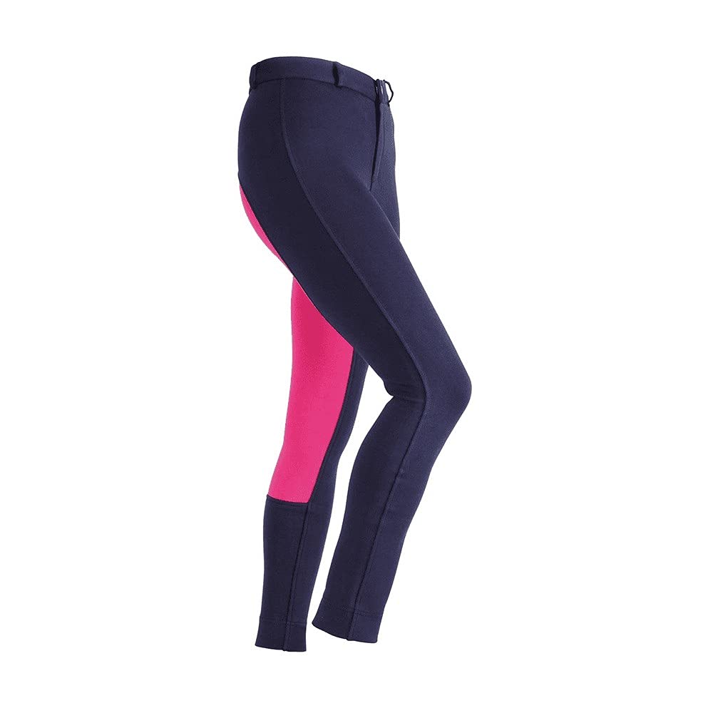Shires Maids Wessex Jodhpurs Deux Tons Noir/Violet
