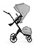 Stokke Xplory Stroller Black V5, Grey Melange