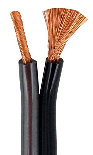 Deadbolt Speaker Wire With Banana Plugs, 50 Ft, High Strand Count 12 Awg Pure Copper, Ofc #TOP5