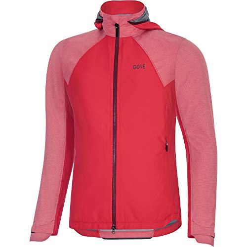 Gore Bike Wear Women's C5 Wmn GTX I Hybrid HD Jacket, Hibiscus Pink, Large