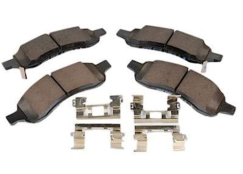 ACDelco GM Genuine Parts 171-1067 Front Disc Brake Pad Set with Clips