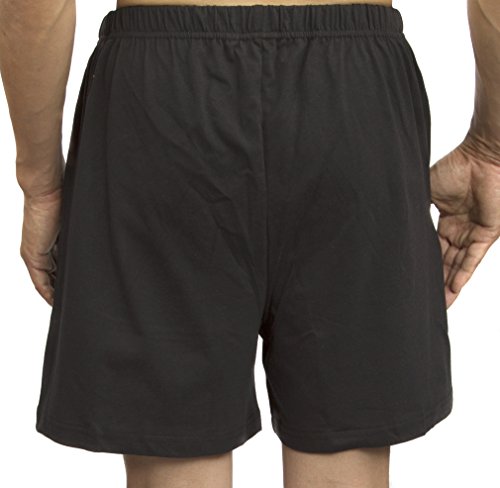 Leisureland Men's Solid Jersey Cotton Knit Pajama Bottoms2