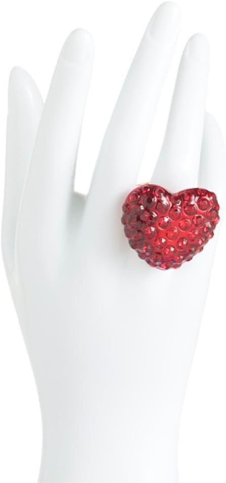 Betsey Johnson Heart Stretch Ring