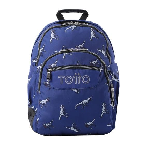 Mochila infantil unisex grande TOTTO Rayol juvenil multicolor