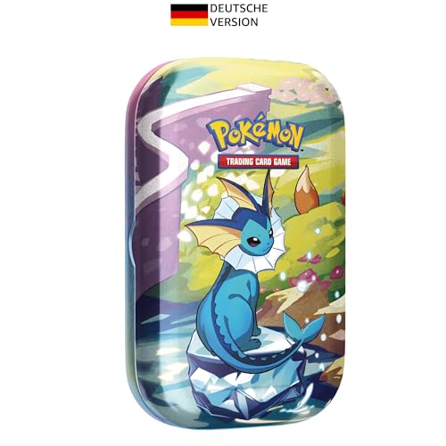 Pokémon JCC DE Cartes À Collectionner : Mini Boîte Carmesin & Pourpre - Évolutions Prismatiques : Aquana (2 boosters & 1 pièce)