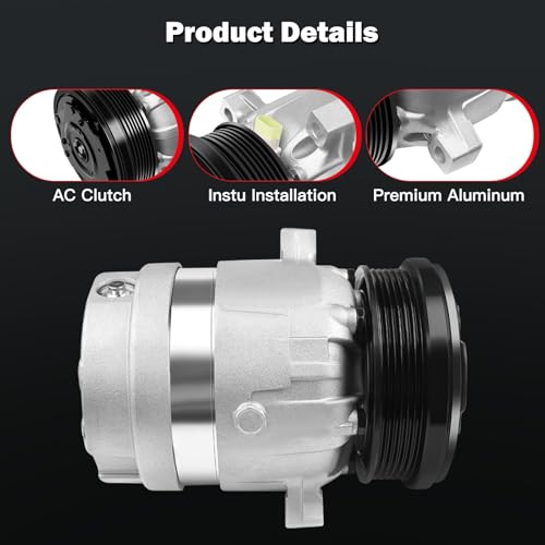 Image of cciyu Air Conditioning Compressor for Chevrolet Impala Lumina Monte Carlo