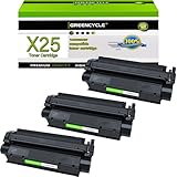 greencycle Compatible Toner Cartridge Replacement for Canon X25 8489A001AA Work with ImageCLASS MF3110 MF3111 MF3240 MF5530 MF5550 MF5630 MF5650 MF5730 MF5770 MF5750 LBP3200 Printer (Black, 3-Pack)