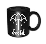 Bring Me The Horizon Mug Umbrella Band Logo Official Black Boxed