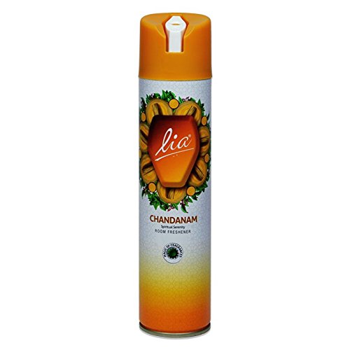 Lia Chandanam, Cylindrical Aerosol Room Freshener Spray (160 GMS)