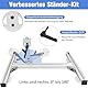 Jvnvlki DIY Hubkolbenmotor linearantrieb DC 24V, einstellbarer Hub 30-150mm,Maximaler Schub 18kg,variabler Geschwindigkeit 25-120rpm,mit Geschwindigkeitsregler,Fernbedienung,Ständer-Kit,Endverbinder