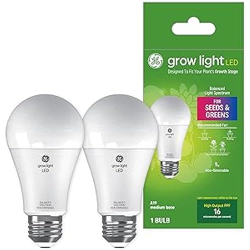 Lâmpada de Luz de Crescimento GE para Plantas (Pacote com 2)