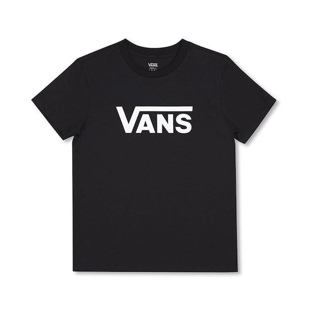 Vans Women's Drop V SS Crew T-Shirt, Black, M