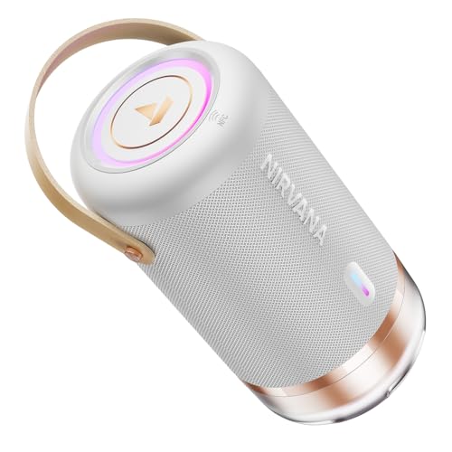 Image of Boat 2026 Launch Nirvana Luxe,360- Surround, Spatial Audio, 100W, 15hrs Battery, Broadcast, App Support, NFC Pairing (Android), Bluetooth Speaker, Wireless Speaker, Portable Speaker (Ivory White)