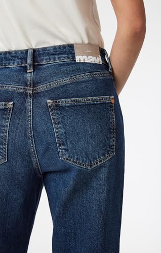 Mavi Women's Savannah High Rise Straight Leg Jeans, Mid Classic Blue, 29x294