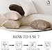 Foindtower Set of 2 Curly Teddy Wool Pillow Covers Decorative Boucle Textured Lumbar Throw Pillow Faux Fur Pillowcases Sheepskin Cushion Case for Sofa Bedroom Car 12
