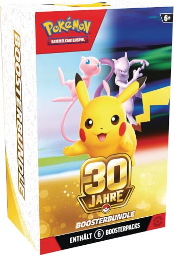 Pokémon-Sammelkartenspiel: Boosterbundle 30 Jahre