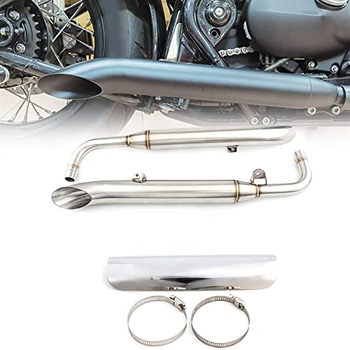 Bouclier thermique d'échappement chrome anti-brûlure pour moto Triumph Bonneville T100 T1200