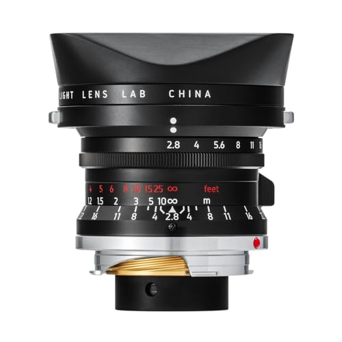 LIGHT LENS LAB M 28mm f/2.8 ブラックペイント 新品)Light lens lab（ライトレンズラボ） M 28mm F2.8 周九枚（ライカ