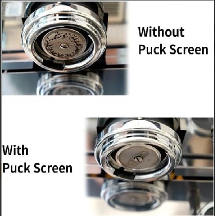 Image of Puck Screen 51mm Bottomless Portafilter 51mm Tamper Espresso Machine Accessories 51mm Portafilter Puck Screen Portable Filter Coffee Accessories for Coffee Bar