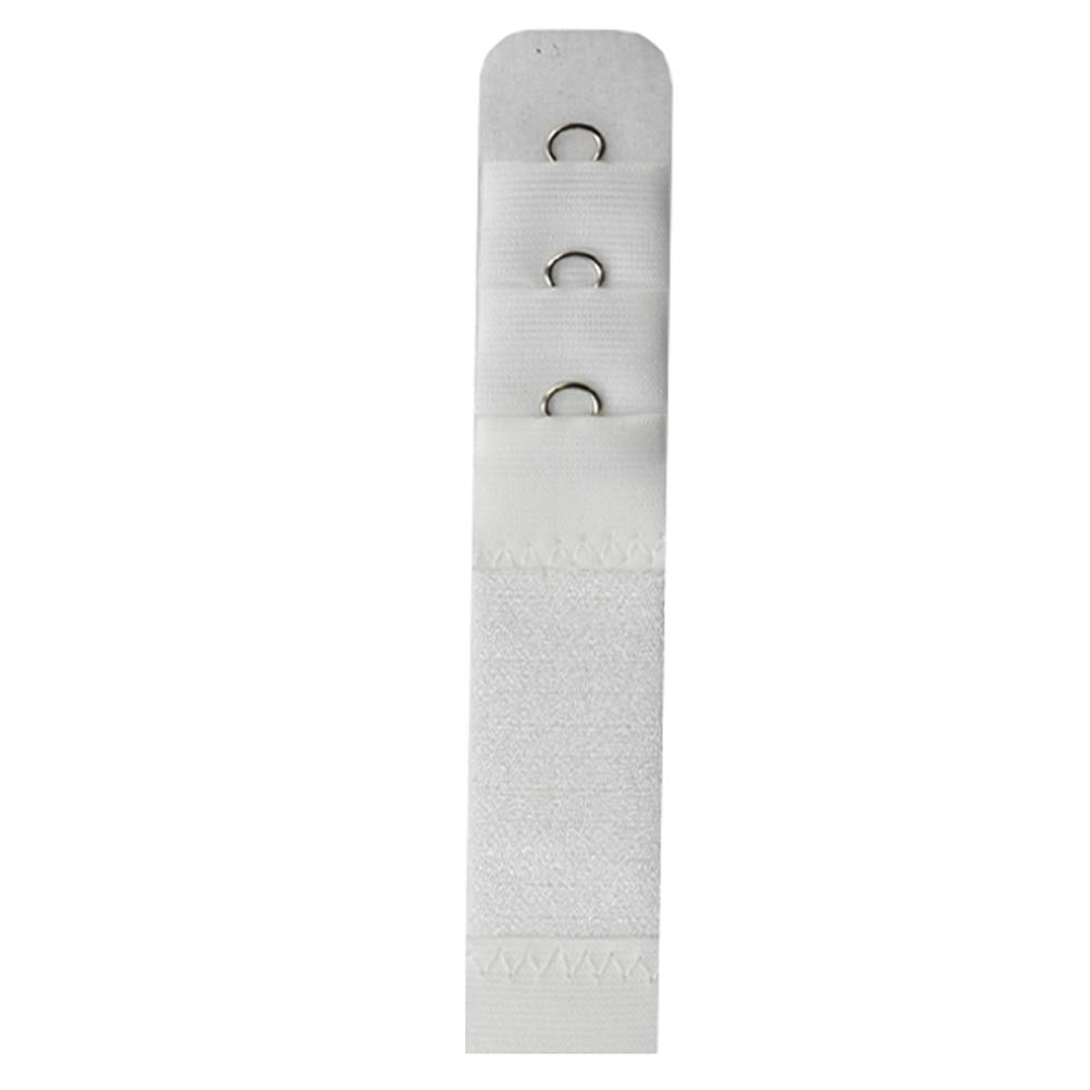 Ruluti Bra Extender Rows 3 Hooks Nylon Clasp Extension Elastic On Strap Bra Extenders Adjustable Intimates Accessories