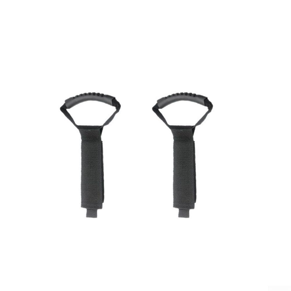 Pratiche cinghie di stoccaggio per tubi da giardino e cavi, in nylon resistente, per garage, barca e uso esterno, nero, confezione da 2 (XXL)