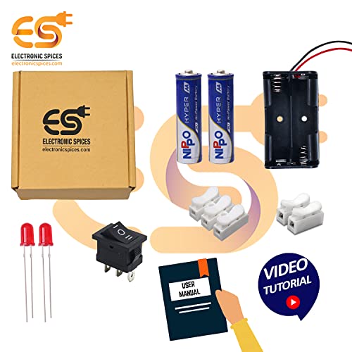 Image of Electronic Spices Diy Mini Direction Control Led Kit With User Mannual And Video Tutorial