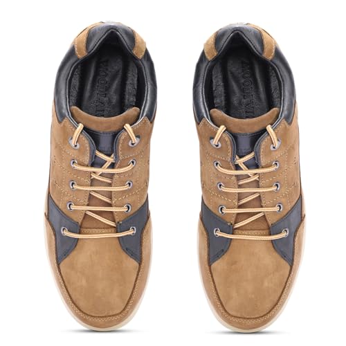 Image of Woodland Men's Leather Sneaker