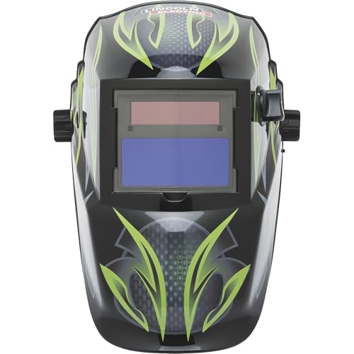 Lincoln Electric Auto-Darkening Welding Helmet with Variable Shade Lens No. 9-13 (1.73 x 3.82 in. Viewing Area), Galaxis Design K4438-1 - Thumbnail 3