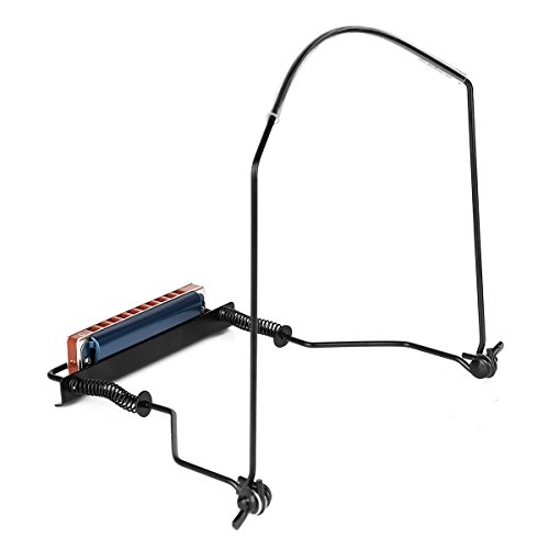 Support pour harmonica 10 trous Eison ET10H noir mains libres - 7