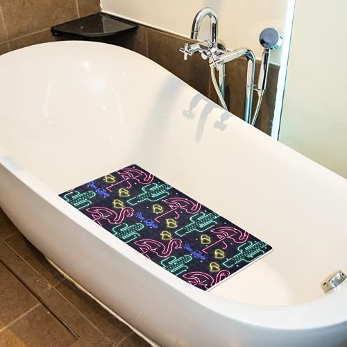 Tapis de bain antidérapant grande taille ventouses douche sécurité bébé - 6
