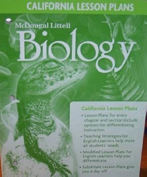 Paperback Mcdougal Littell Biology California Lesson Plans, Grades 9-12 Book