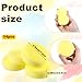 14Pcs Round Painting Sponge Yellow Applicator Watercolor Synthetic Sponges Artist Craft Clay Sponge Watercolor Sponges for Face Painting Pottery Ceramics Art Crafts (3 Inch)